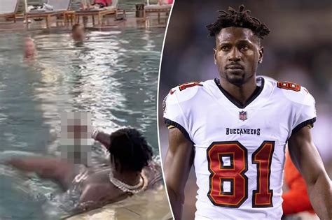 antonio brown pool photo|Antonio Brown Exposes Himself to Woman in。